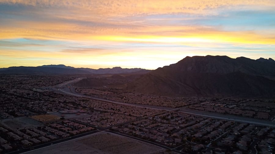 Lone Mountain Trail Hike, Las Vegas hiking trail