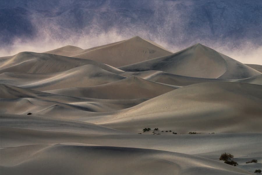 Dunas de arena de Mesquite en el tour fotográfico por Death Valley