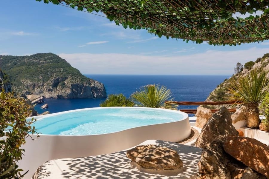 Hacienda Na Xamena, Ibiza, hoteles spa con encanto España
