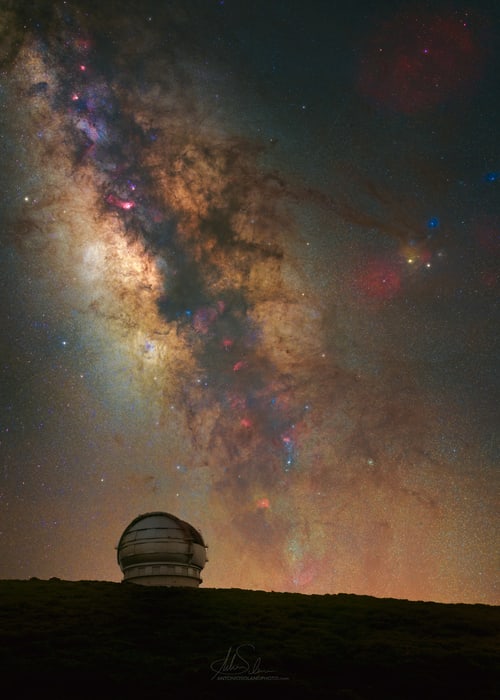 Best places to photograph the Milky Way - La Palma