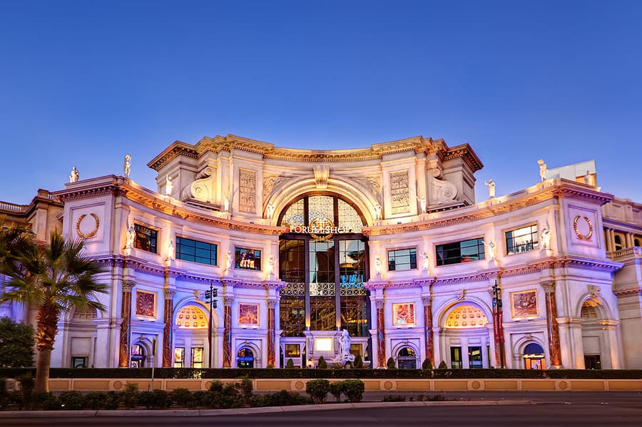 The Forum Shops at Caesars, de los mejores centros comerciales en Las Vegas
