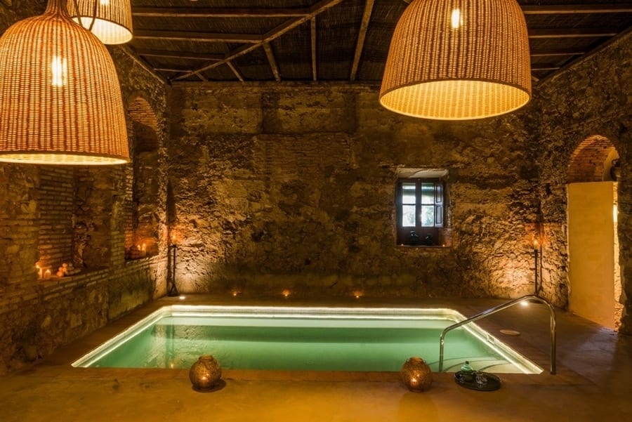 Balneario Aguas de Villaharta, hoteles románticos España baratos