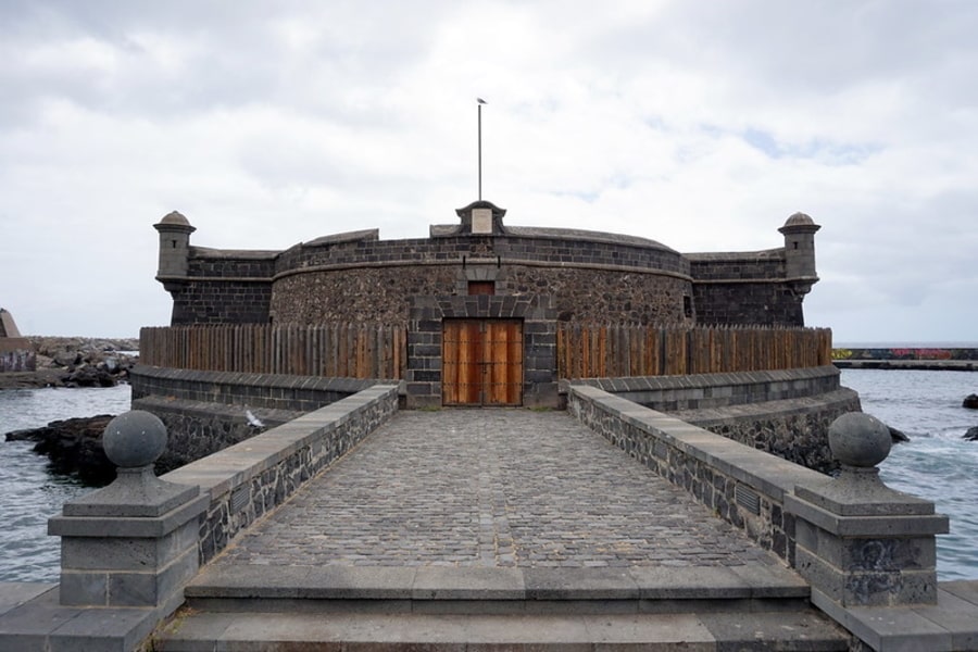 Castle of San Juan Bautista, where to go in santa cruz de tenerife