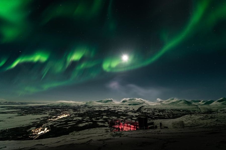 STF Abisko Turiststation, hotel en suecia para ver auroras boreales