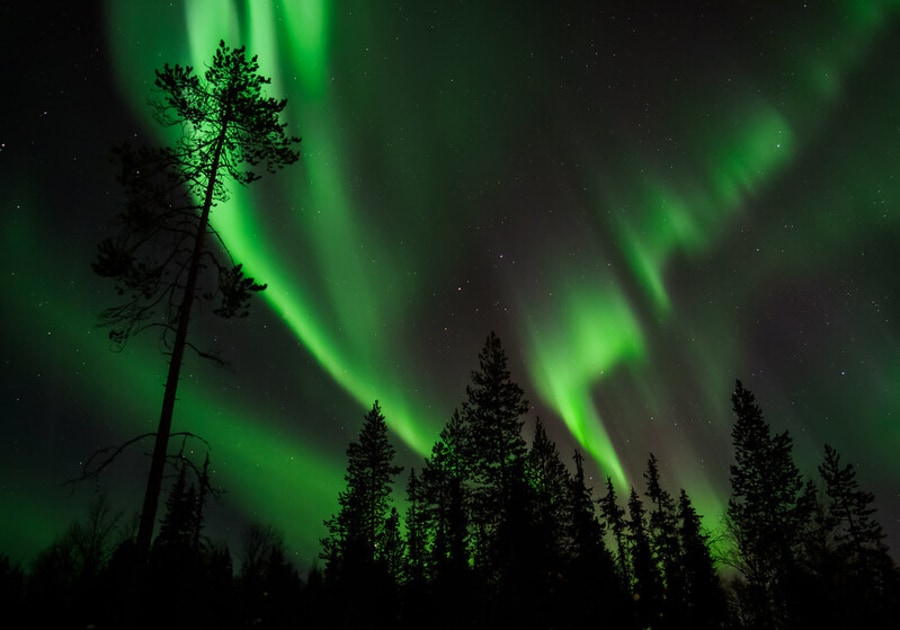 Ylläs, best times to see northern lights in finland