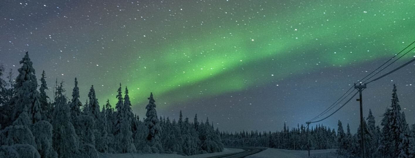 Aurora boreal en Suecia, aurora boreal suecia