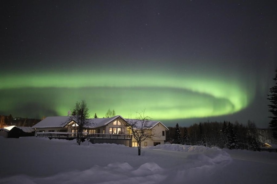 Aurora & Denali View Apartment, Fairbanks, Alaska Northern Lights resort