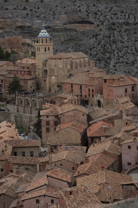 Albarracín, pueblos bonitos españa otoño