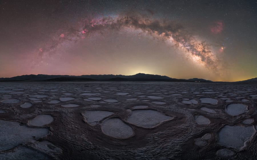 Stunning Milky Way panoramas Utah, USA