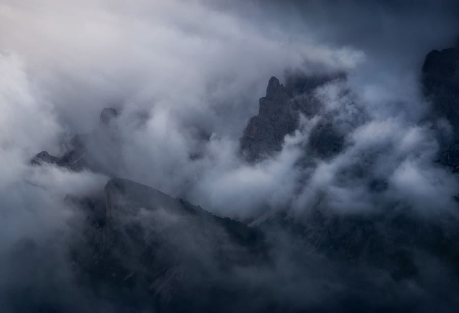 Clouds Dolomites photo tour