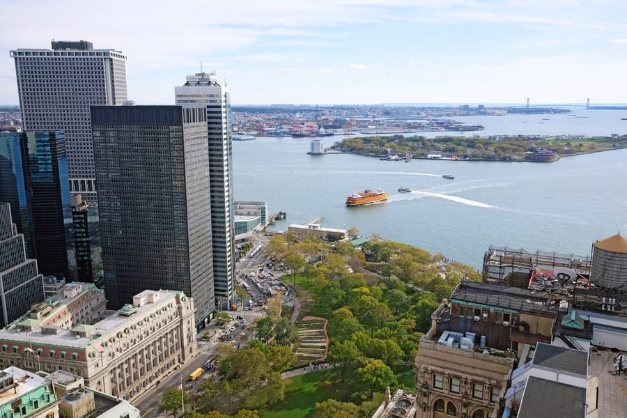 The Battery, must see in manhattan