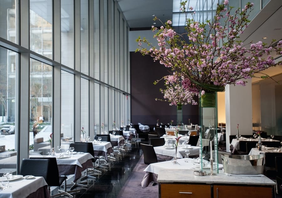 The Modern, best romantic restaurants in new york city