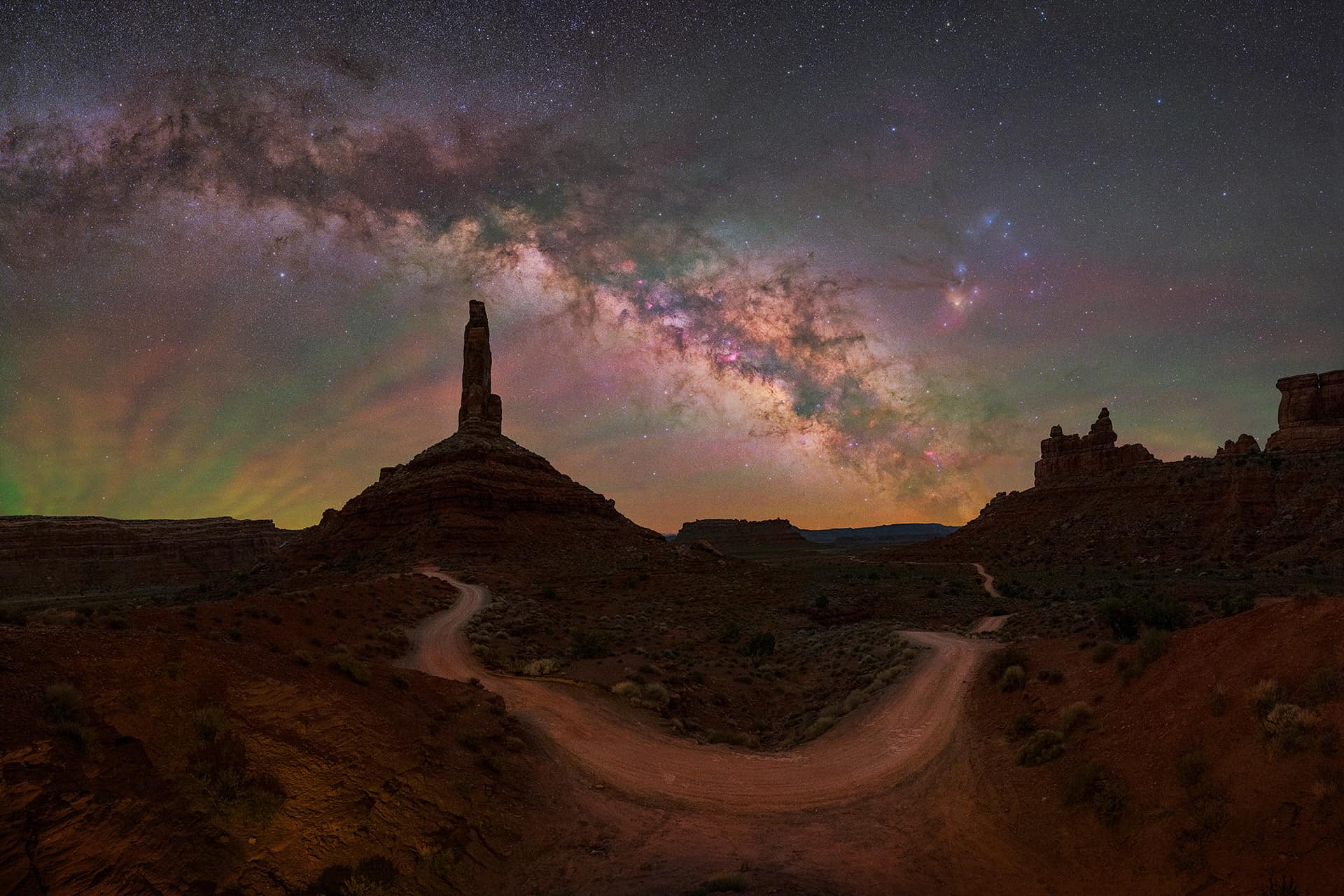 Fotógrafo da Via Láctea do ano Utah EUA