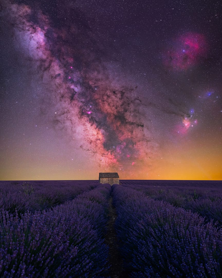 Milky Way photographer of the year Valensole Francia