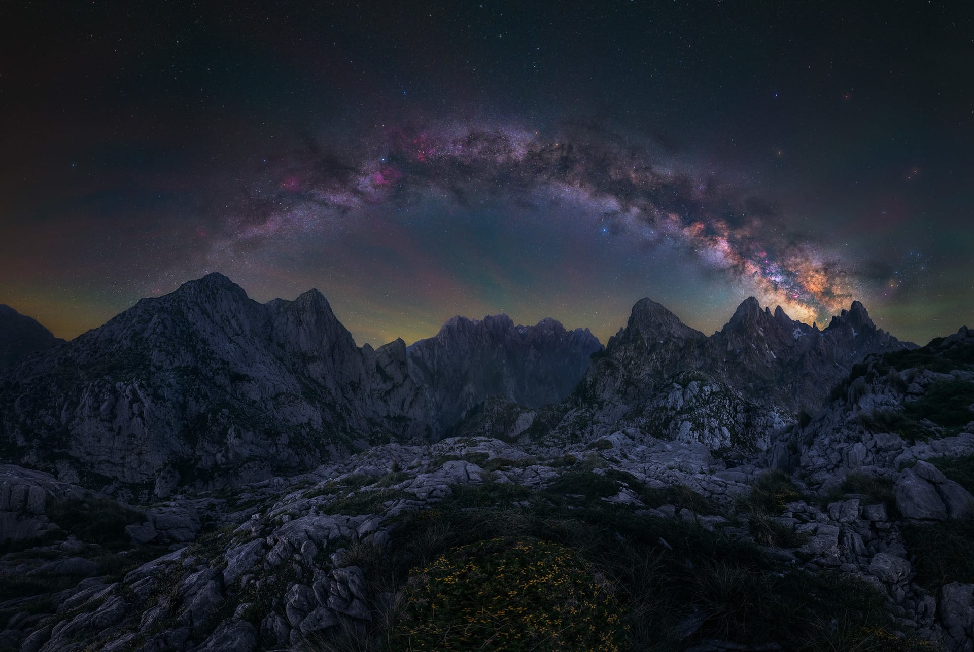 Milky Way photographer of the year España Picos de Europa