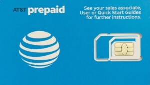 AT&T, a prepaid sim card for the united states AT&T, where to buy a sim card in the usa