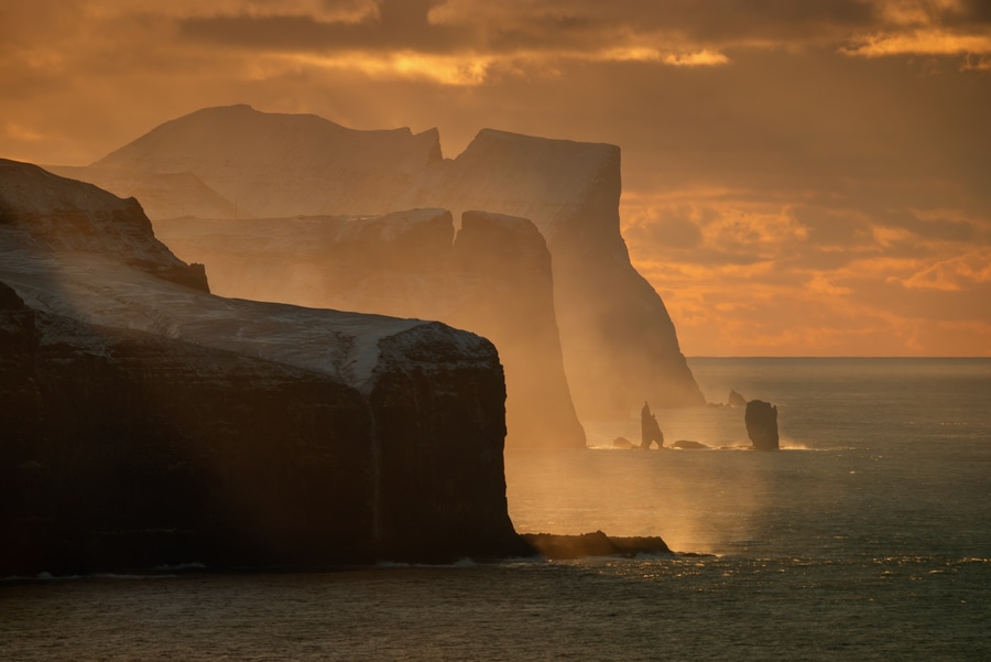 Faroe Islands telephoto photography