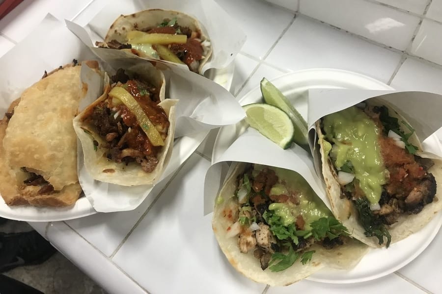 Tacos, dinner in NYC