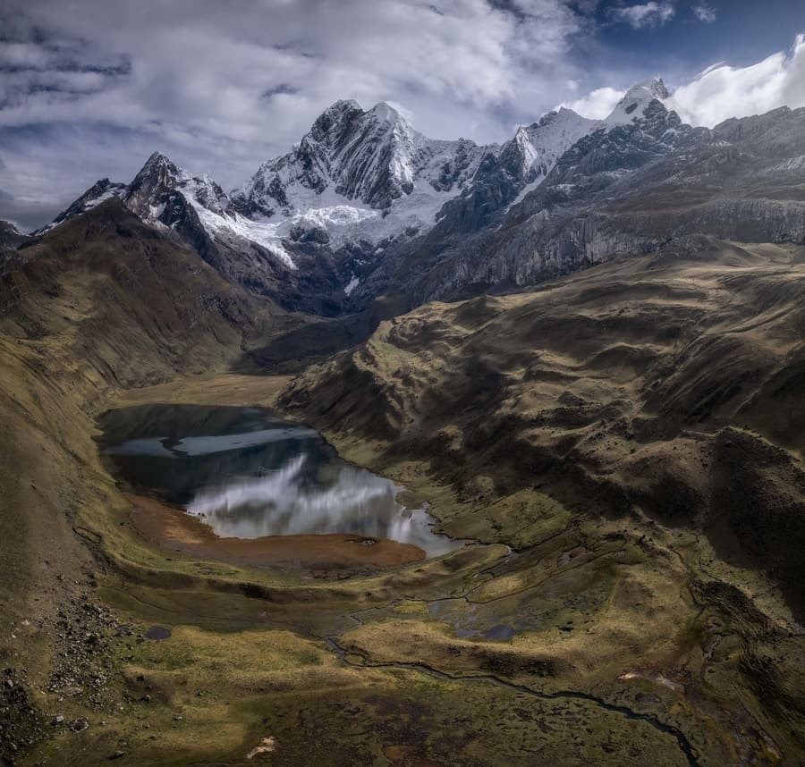 Drone photography in Peru
