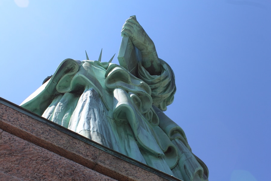 Statue of Liberty, height of the statue of liberty