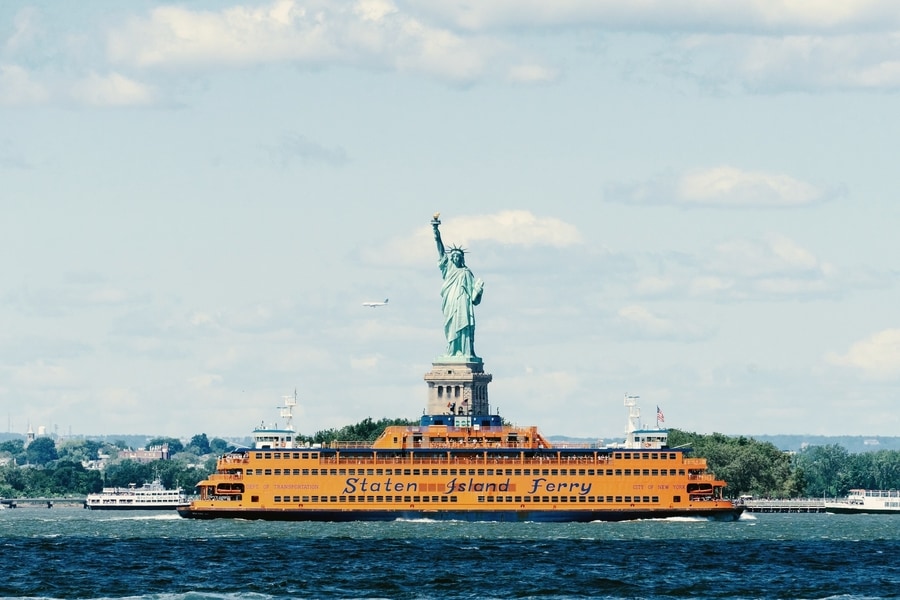 Horario del ferry a la Estatua de la Libertad desde Staten Island
