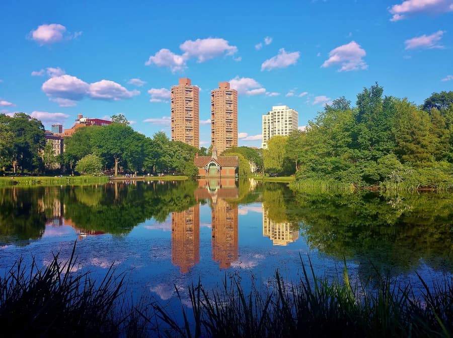 Harlem Meer, areas of central park