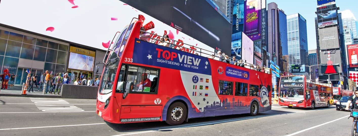 Topview NYC sightseeing bus