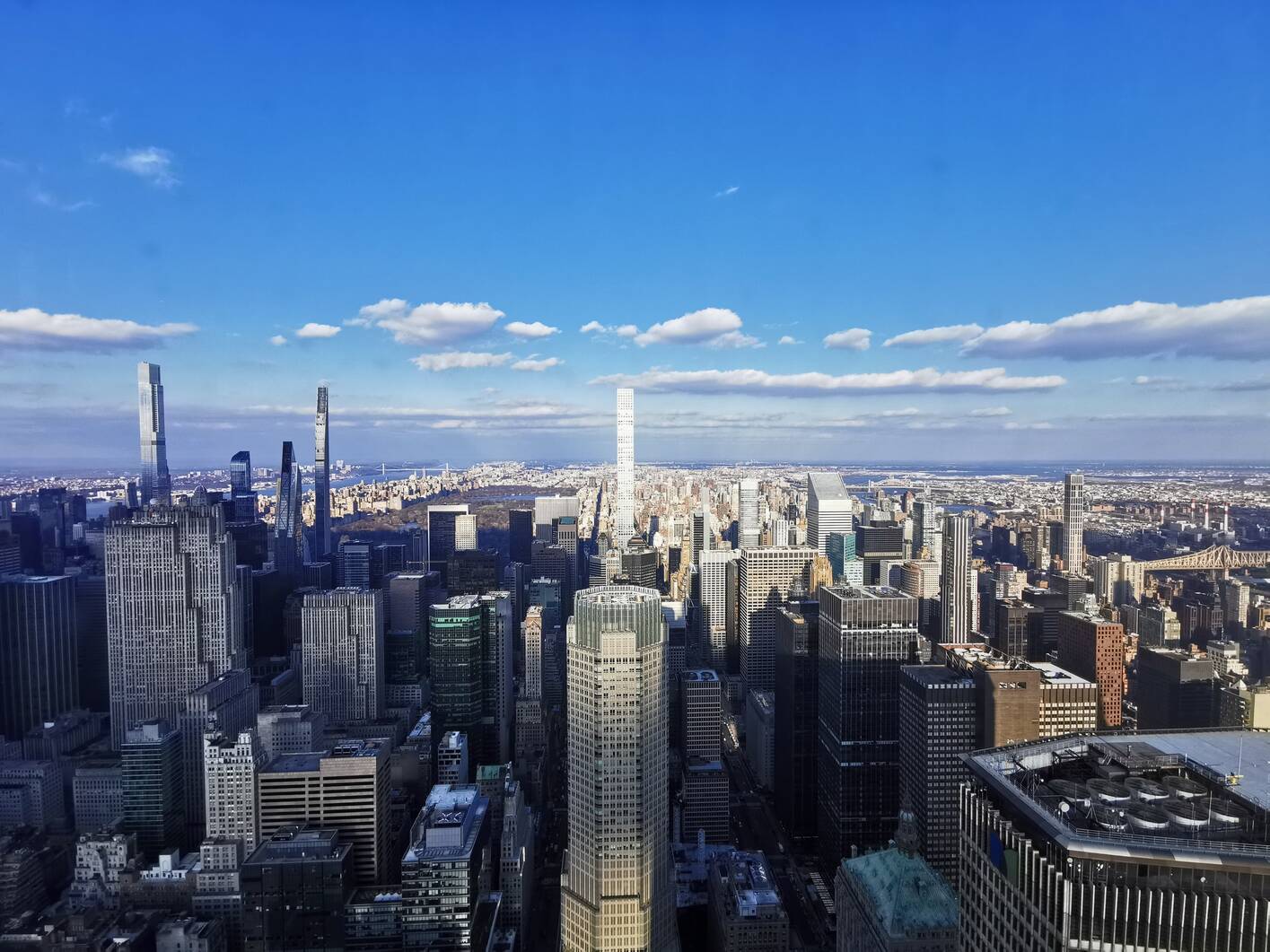 NYC skyline, summit one vanderbilt restaurant