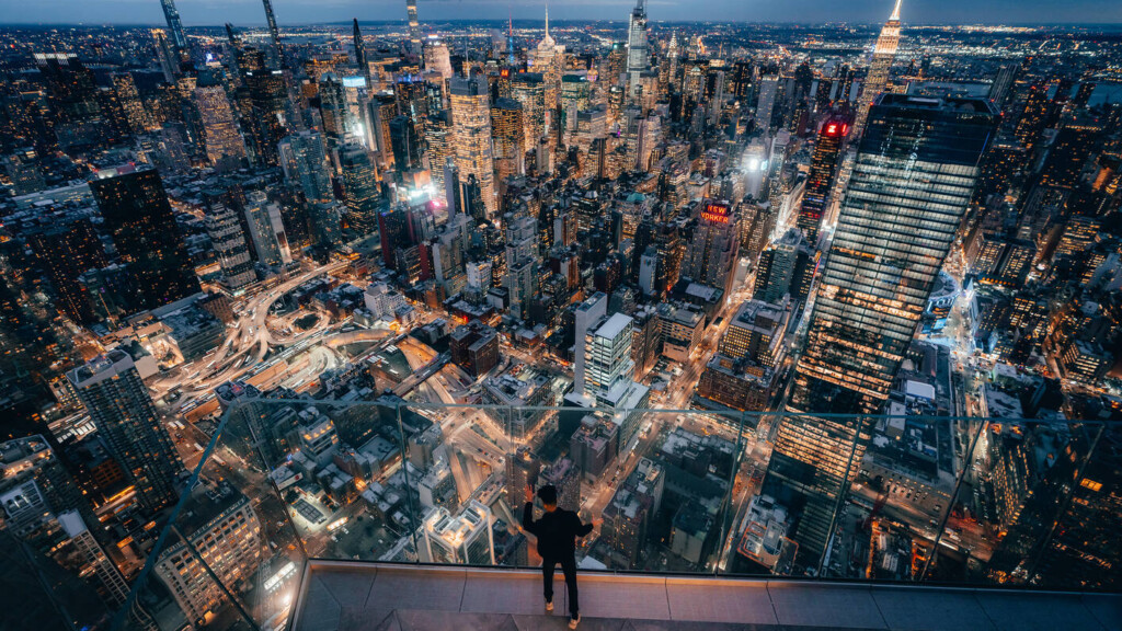 The EDGE, observatorio de Nueva York The EDGE, mejor mirador de Nueva York