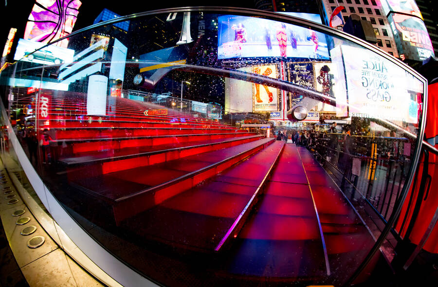 Red Stairs, times square things to do