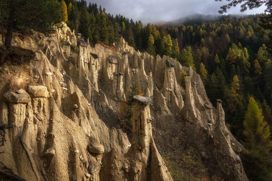 Piramidi di Tierra in the Italian Dolomites