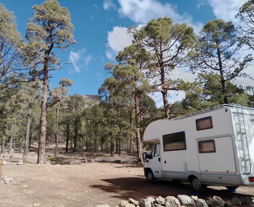 Las Lajas, uno de los mejores campings en Tenerife 