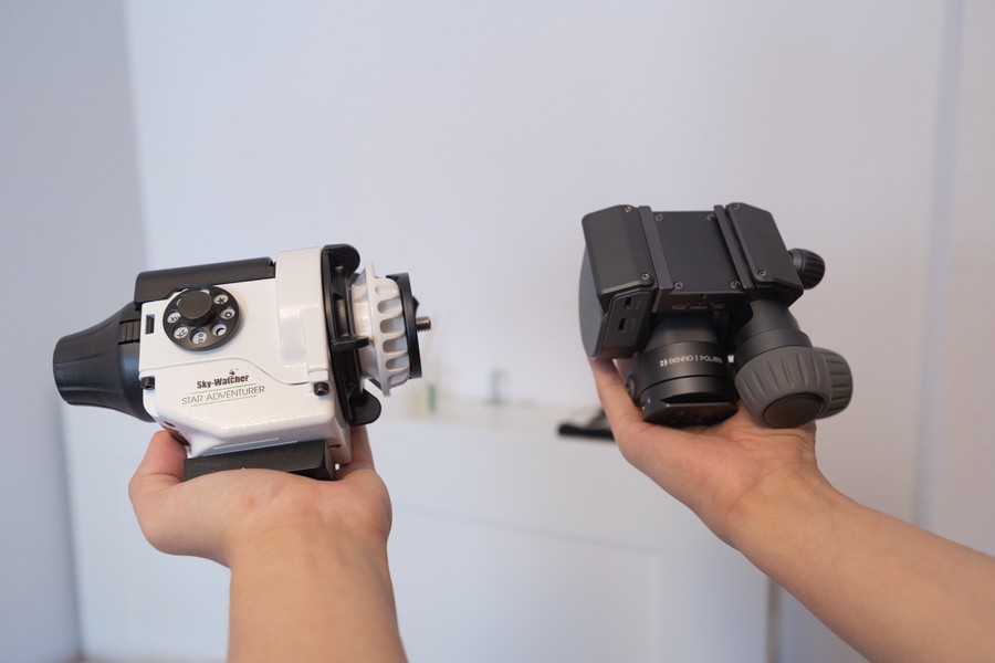 SkyWatcher Star Adventurer 2i and the Benro Polaris Skywatcher Star Adventurer 2i vs Benro Polaris