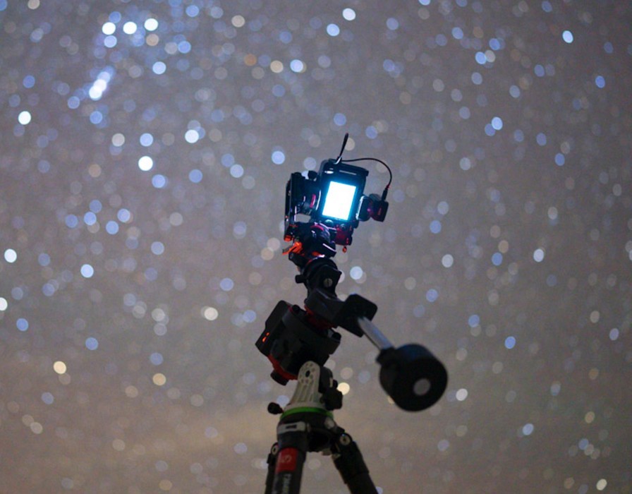 Astrophotography needs special equipment in Death Valley
