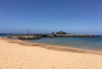 Playa de La Guirra, una de las mejores playas en Caleta de Fuste, Fuerteventura