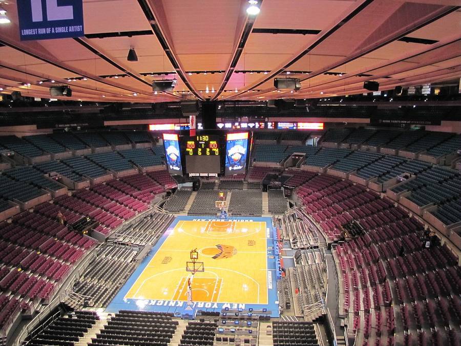 MSG basketball court, madison square garden arena MSG basketball court, all access tour madison square garden ny