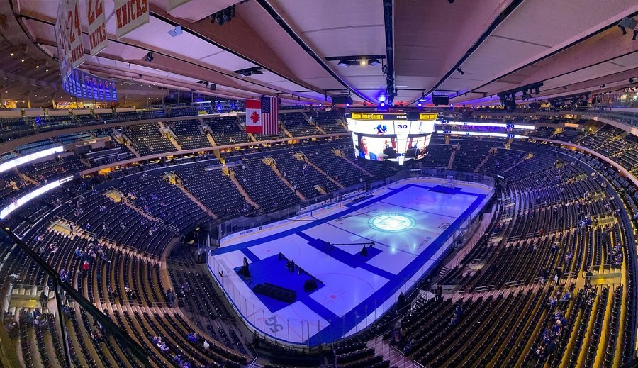 MSG hockey arena, all access tour madison square garden MSG hockey arena, madison square garden tour new york city