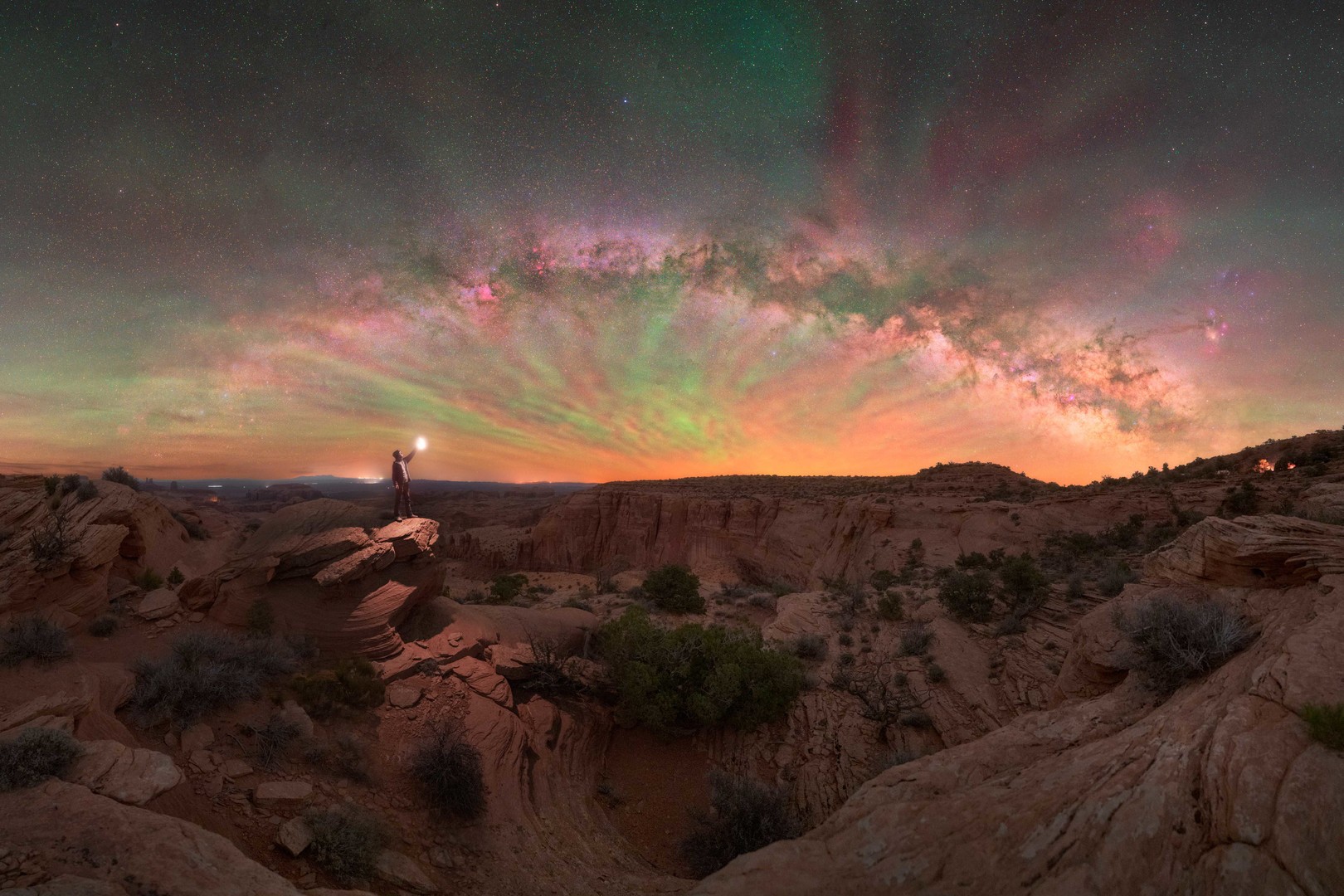 Milky Way photo in Hunts Mesa