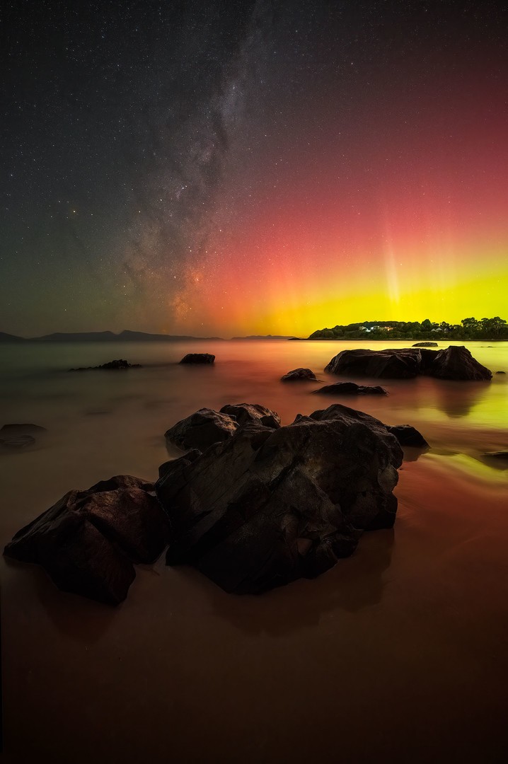 Tasmania, best destination for northern lights Tasmania, best place to view the northern lights