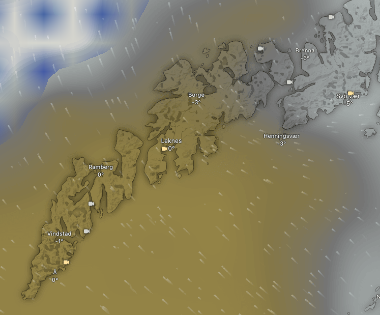 Windy.com clouds forecast to photograph the Aurora Northern Lights photography cloud coverage forecast