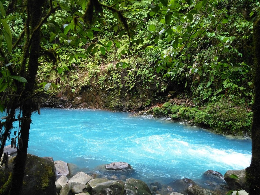 Borbollones, Rio Celeste Costa Rica tour