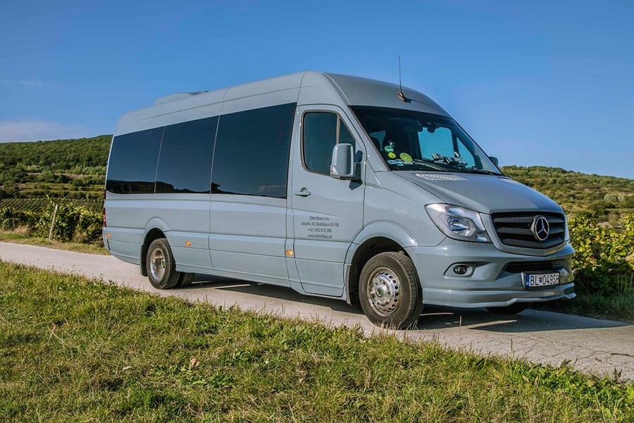 Mini bus with driver
