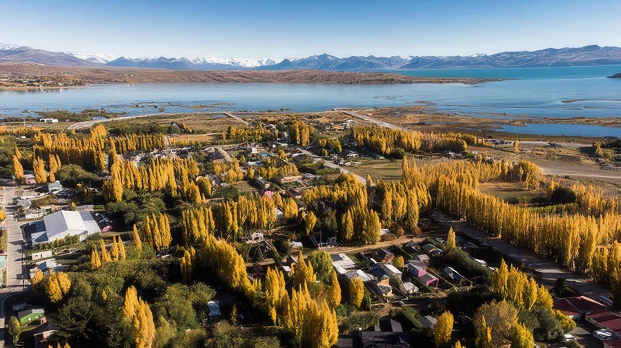 El Calafate in the fall season