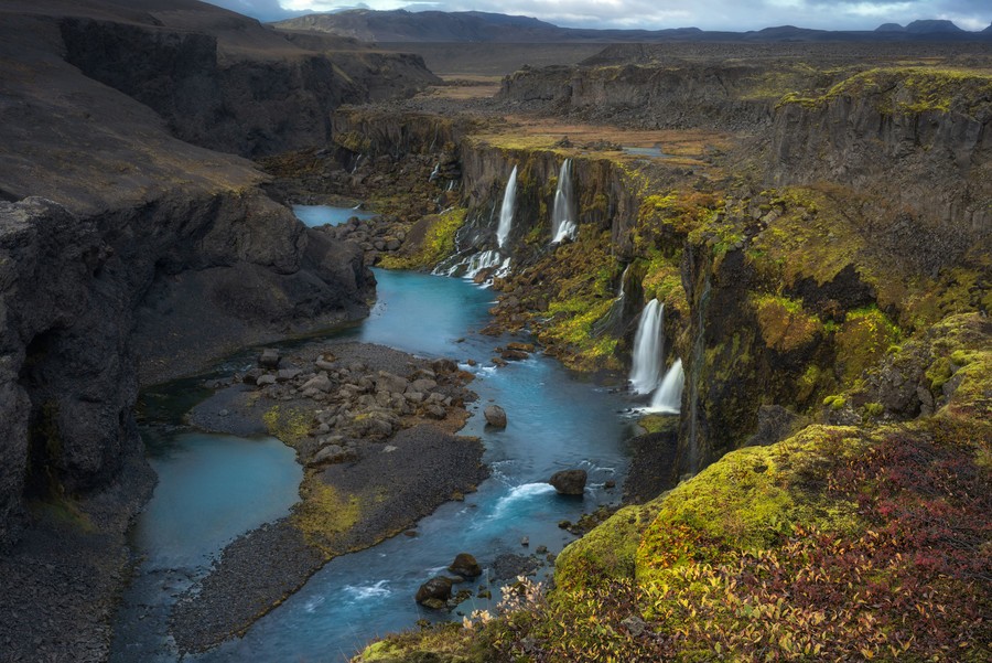 Waterfalls in Iceland