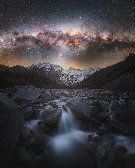 Landscape astrophotography in New Zealand