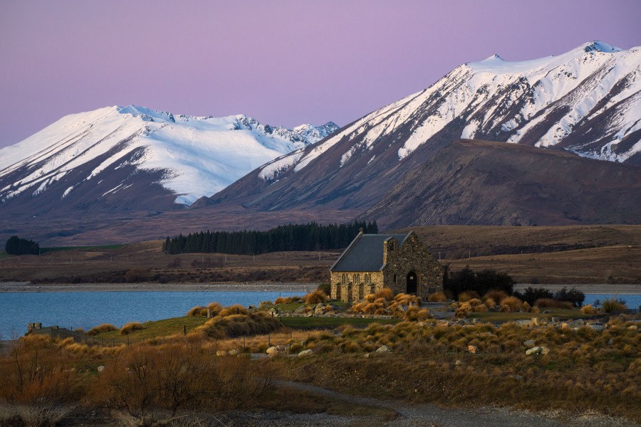 Stunning landscapes in New Zealand south island