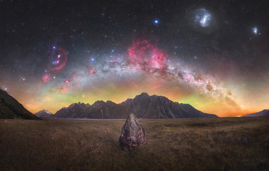 Capture the Atlas New Zealand photo tour Milky Way Tasman Lake