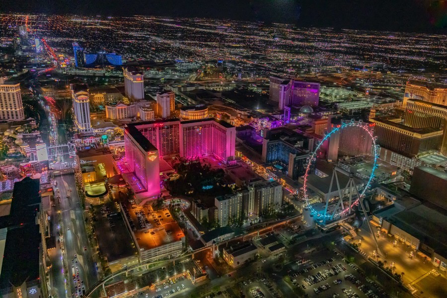 Night flight, las vegas helicopter trips Night flight, tour las vegas helicopter