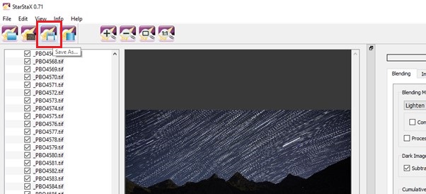 Star trails editing software
