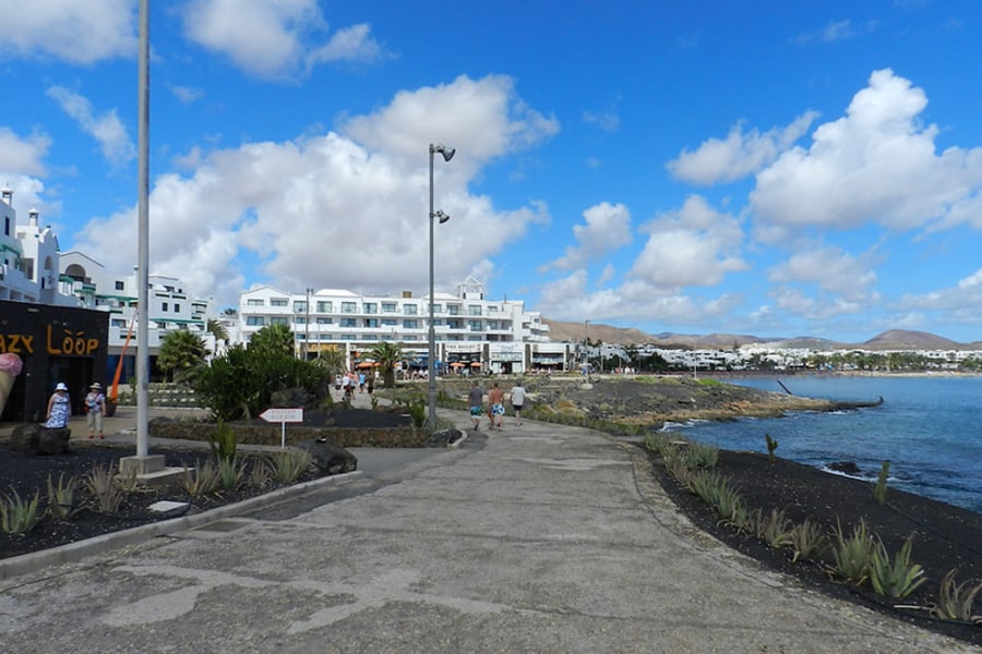 Paseo marítimo, things to do in costa teguise lanzarote